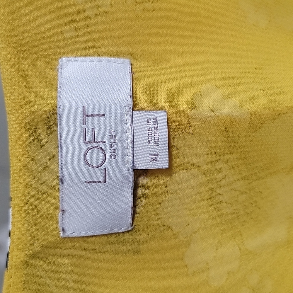 Loft Yellow Tank - Picture 3 of 4